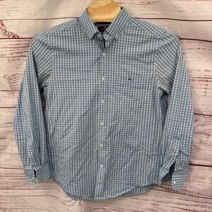 Vineyard Vines Classic Fit Tucker Shirt Mens Medium Plaid Button Down Casual‎